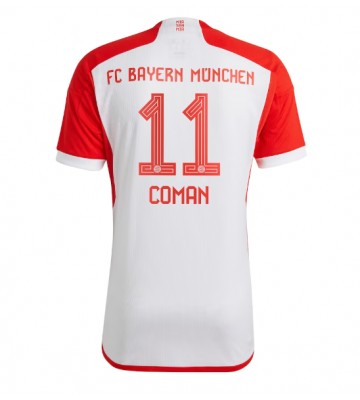 Bayern Munich Kingsley Coman #11 Hjemmebanetrøje 2023-24 Kort ærmer